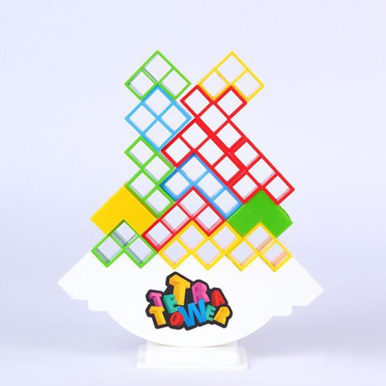 16/32/48/64 шт./компл. Игрушка-конструктор DIY для детей и взрослых, складывающиеся блоки, игрушка-головоломка, игра-баланс, устойчивая к падениям, игрушечные блоки