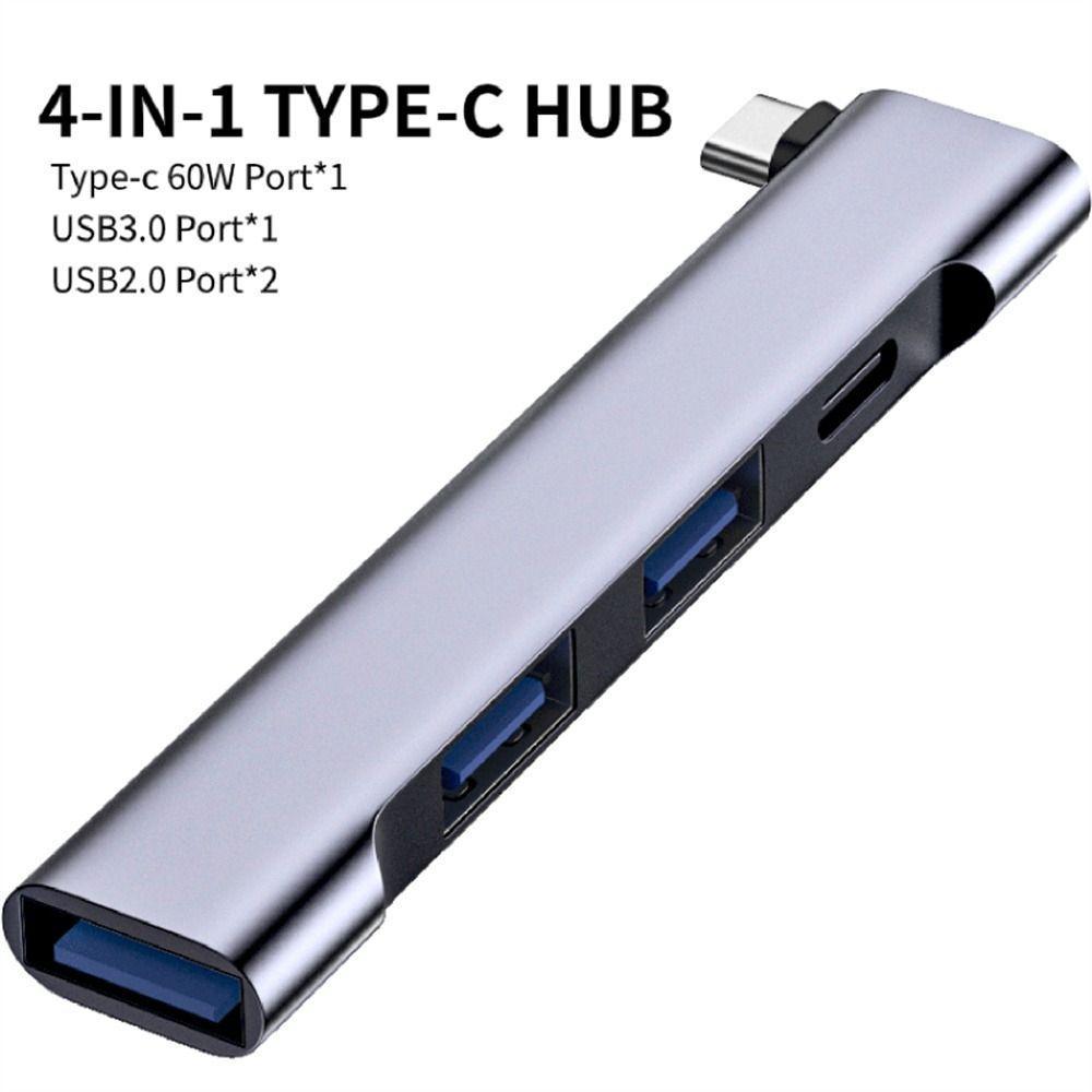High Speed Docking Station 4 IN 1 USB-C HUB USB 3.0 OTG Adapter PD Charging
