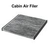 Автомобильный угольный воздушный фильтр для Toyota Для Camry Для Corolla Для Highlander Для Lexus Фильтры из нетканого материала 218x215x16 мм