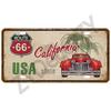 Route 66 House Metal Sign Plaque Metal Poster Tin Sign Tinplates Plate Wall Posters Vintage Retro Room Decor Wall Art Decoration