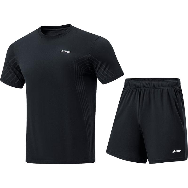 Li-Ning Унисекс спортивный костюм для настольного тенниса и бадминтона, быстросохнущий