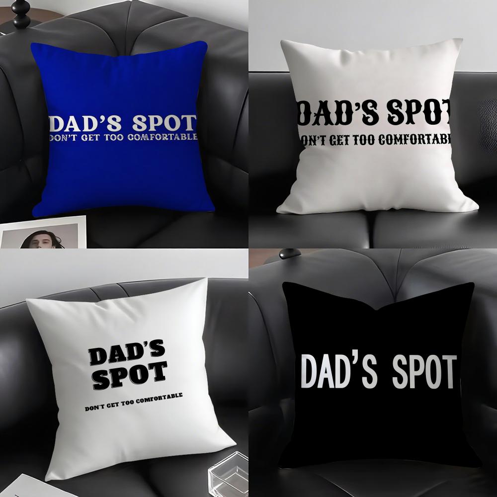 Забавная наволочка для подушки DADS SPOT Элегантная комфортная наволочка для подушки Диван Кровать Двусторонняя печать Невидимая молния Домашний декор