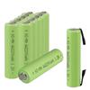 Battery AA 2200mAh 1.2V Rechargeable NiMH AA Batteries With Welding Tabs For Electric Toothbrush Shaver 2A