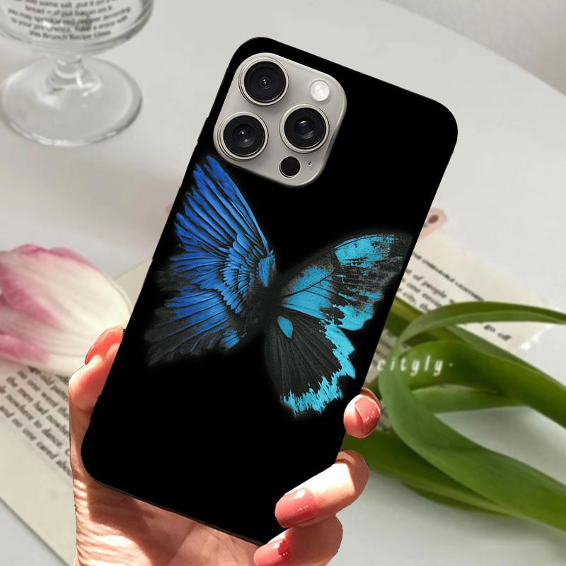 Popular Patterns For iPhone 15 Plus Case On iPhone15 Soft Silicone TPU Phone Cover For iPhone 15 Pro Max Protector Coque Funda