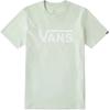 Vans Мягкая универсальная футболка с круглым вырезом и коротким рукавом с буквенным принтом, топы унисекс светло-зеленого цвета VNOA4MM6CHF