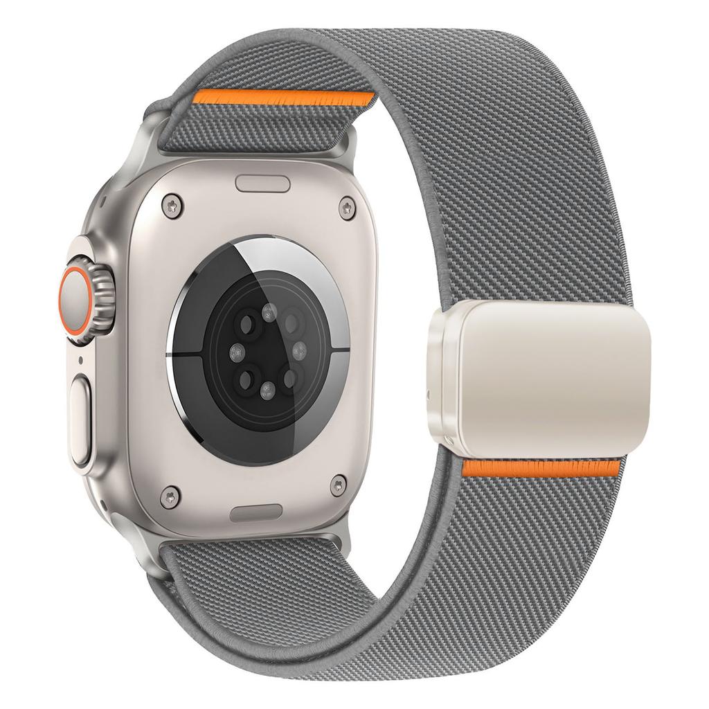 Нейлоновый ремешок-петля для Apple Watch Ultra 3/2/1 49 мм 11 10 46 мм 42 мм Магнитный браслет iWatch 9 8 7 6 5 4 SE 45 мм 44 мм 41/40 мм