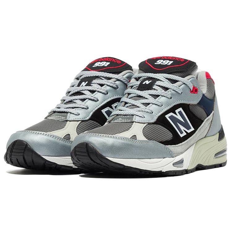 New Balance 991 Сделано в Англии Серебряные мужские кроссовки разноцветные M991SKR