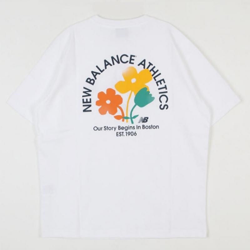 New Balance Футболка с коротким рукавом Half Club D23 Nbnefco233 10 Uni Essential Ple