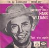 7-дюймовая пластинка ХЭНК УИЛЬЯМС - Ты снова побеждаешь MGM1309 MGM Records Норвегия Кантри Б/У