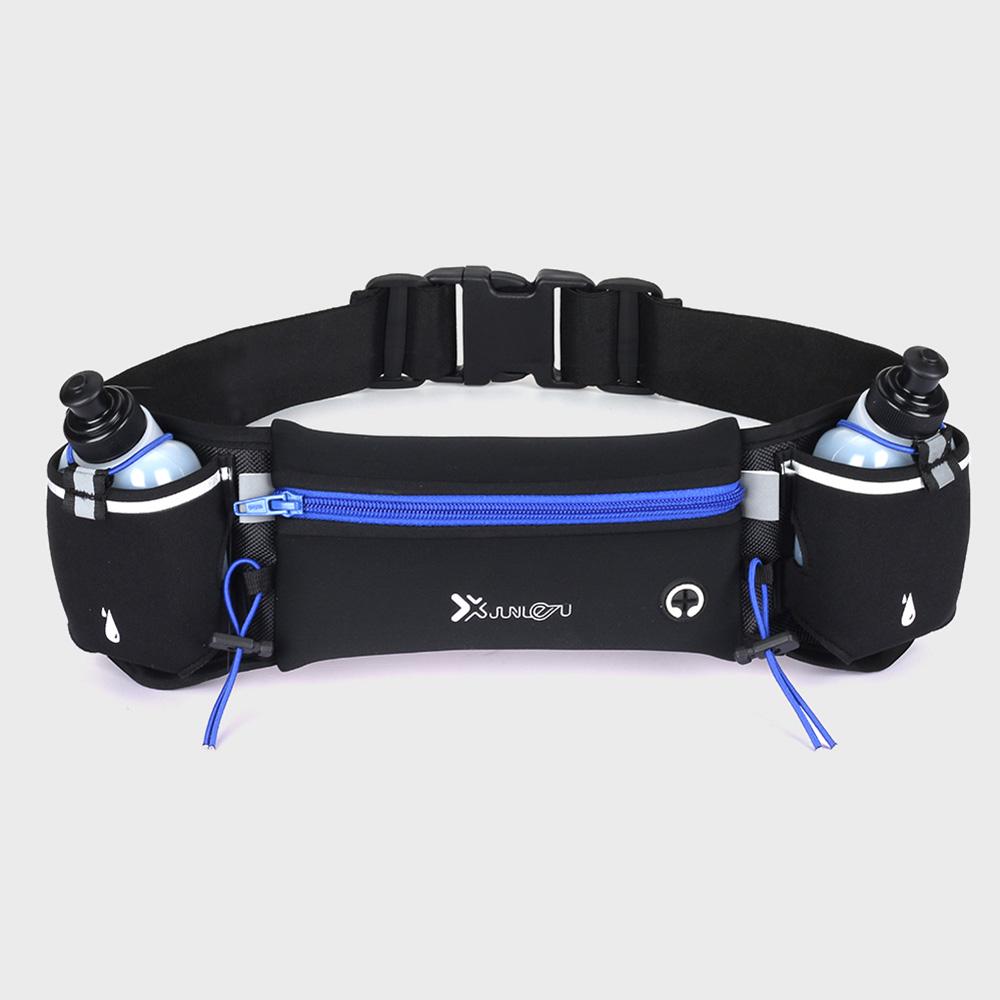 Waist Bag Running Belt with Water Bottles Phone Bag Waterproof for Sport Fitness