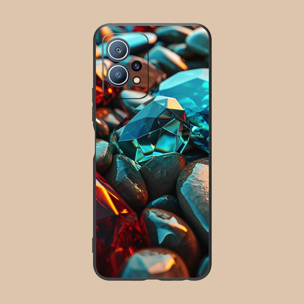 Aesthetic Stones Mobile Phone Case for Huawei P60 P50 P40 P30 P20 P10 P9 P8 Pro Lite Plus Colorful Printing Cover Cover Pretty