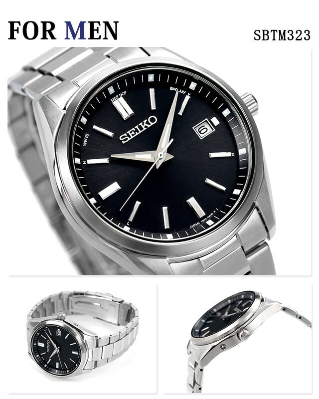 Seiko Pair Limited Solar Perfect for and Watches, Selection, Edition, Radio-Controlled Watch, Couples, Anniversaries, SBTM323, SWFH125, Men's Women's