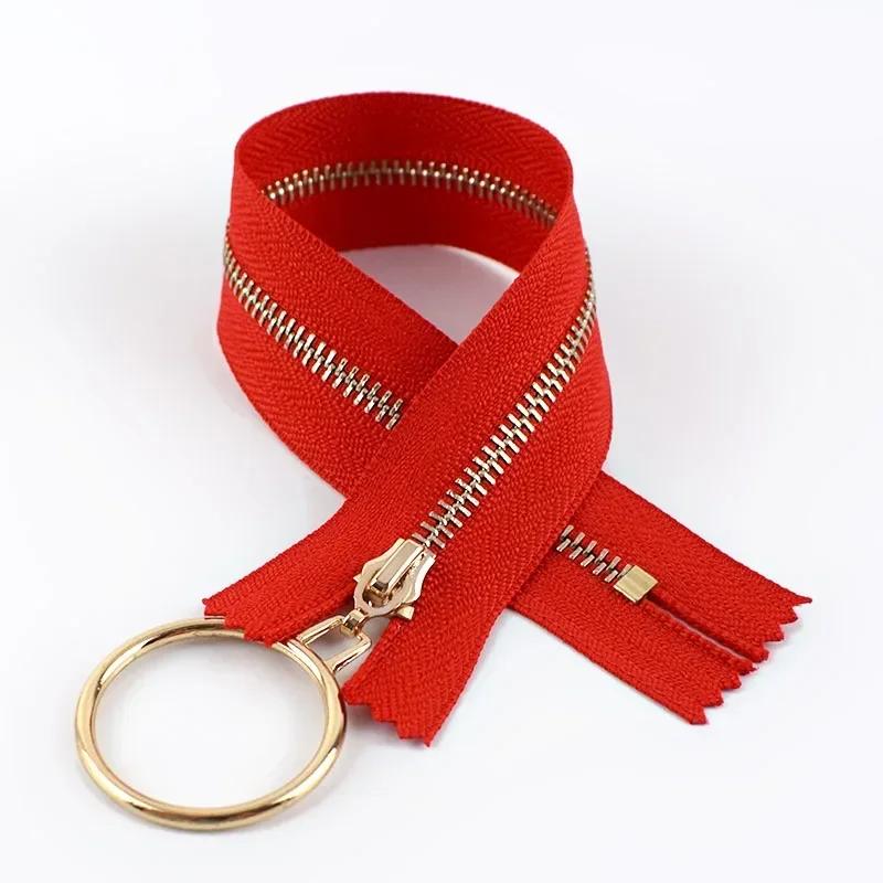 5 шт. Металлическая молния Meetee для шитья №3 15-30 см Закрытая молния Застежка Сумка Кошелек Декоративные молнии Ремонт DIY Аксессуар для одежды