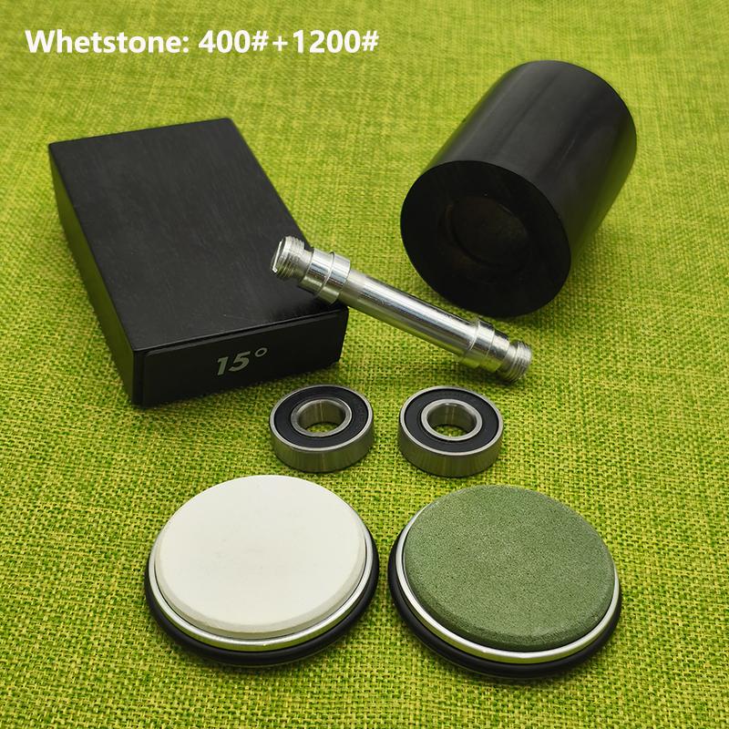 Роликовая точилка для ножей Двусторонняя алмазная точилка 15_20° градусов Магнитный угловой ролик для заточки для кухни