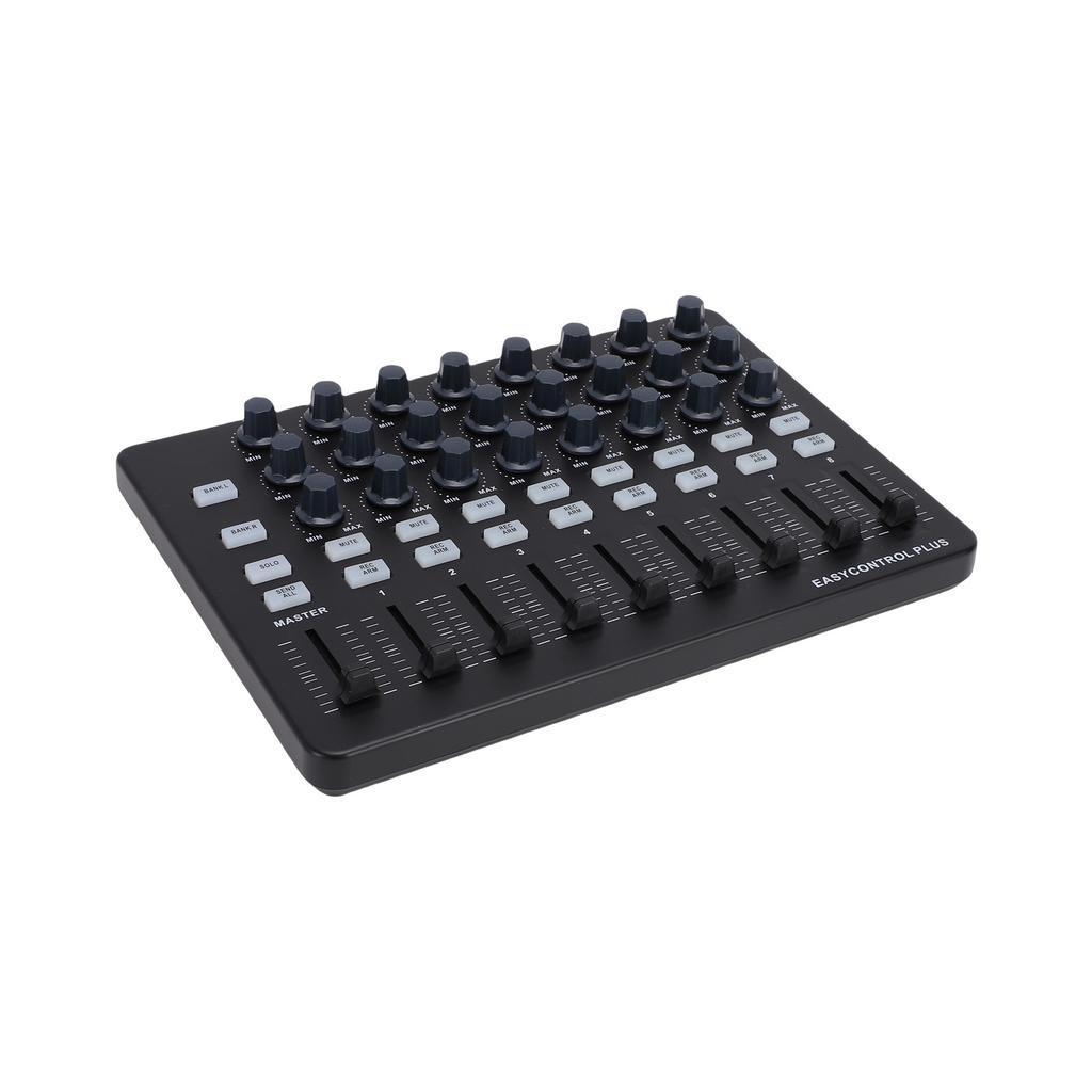 MIDI Keyboard Controller Portable MIDI Controller Music Creation Tool Control Knobs Push Sliders Buttons for