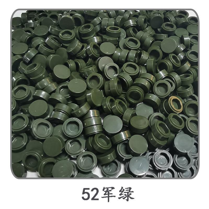 1000 шт./лот Плитка 1x1 Круглая 98138 Специальный Кирпичик MOC Строительный Блок Мелкие Частицы Кирпичики Детали Совместимые с 98138 LOGO Игрушки