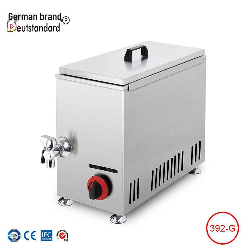 Газовая фритюрница для сырных и ветчинных хот-дог стиков, 12 штук, емкость 21 л