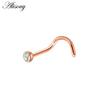 Alisouy 1Piece Steel 20G Faux Nose Rings Fake Septum Rings Hoop Nostril Daith Piercing Fake Clip On Nose Rings Oreja Piercings Jewelry