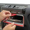 Red Door Handle Bowl Decoration Cover Frame Trim For 4Runner 2010+ Accessories