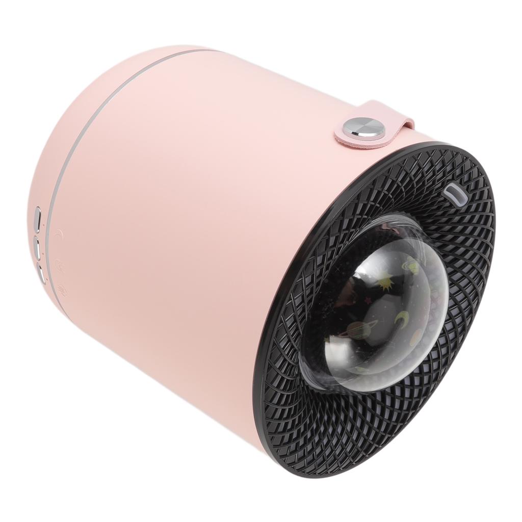 Увлажнитель воздуха с лампой-проектором 450 мл, динамическое вращение на 360 градусов, ультразвуковой диффузор для эфирных масел с ночником