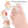 Разделитель пальцев ног для коррекции Hallux Valgus SEBS Мягкий разделитель пальцев для перекрывающихся, согнутых пальцев ног Облегчение