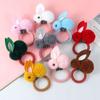 Cartoon Animal Dual-Purpose Bunny Cute Hairpin Child Head Band Rubber Hair Accessories Hair Rope