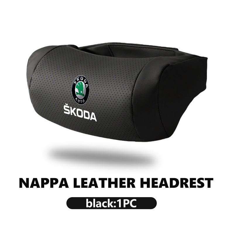 nzqdk0 Car Seat Headrest Memory Cotton Neck Pillow Auto Interior Accessories For Skoda Fabia Kamiq Superb Scala Enyaq-iV MK3 VisionS