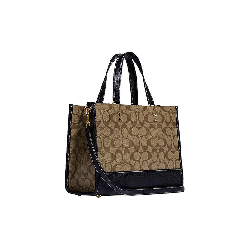 COACH handbag Disney Disney joint model Dempsey classic logo Carter logo decoration leather and artificial leather Tote bag Tote bag shopping bag