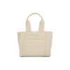 Charles & Keith Small Commuter Versatile Canvas Tote Bag Women handbags Jet-Black Cognac Beige CK2-30782219