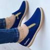 Light Mouth Casual Single Shoes Women's Solid Color Side Zipper Muffin Bottom Hemp Rope Light Women's Shoes