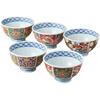 Rice Bowl Set Nishikie Variation Rice Bowl Set Porcelain Arita Ware Made In Japan Ale-net 11.5×H6.5cm