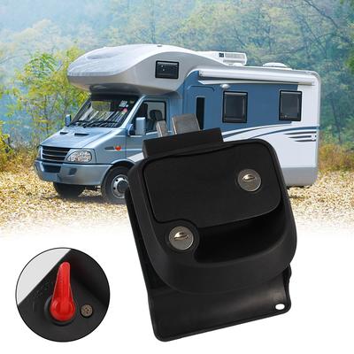 Двойной замок открытой двери RV Camper Trailer Входная дверь Замок Дверная защелка Ручка с ключами Аксессуары для кемпера