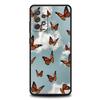 Чехол-бабочка для телефона Samsung Galaxy A51 A71 A21S A12 A11 A31 A52 A41 A32 A01 A23 A33 A53 A73 A03S A13 5G Мягкий чехол