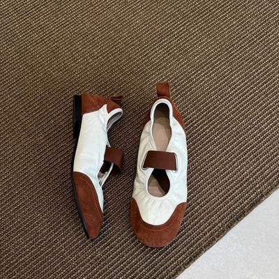 Версия из овчины~ ретро эластичная резинка с неглубоким вырезом повседневная спортивная обувь женская универсальная мягкая подошва удобная на плоской подошве