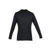 Solid Color Thin Fleece Sports T-Shirt Men Tops Black 1320805-001