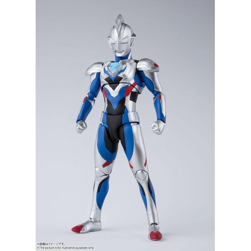 Bandai SPIRITS S.H.Figuarts Ультрамен Z Оригинал Прибл.. 150 мм окрашенная подвижная фигурка из ПВХ и АБС