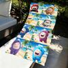 Полотенце O-Oddbods, Микрофибра, Пляжное полотенце, Быстросохнущее, Не собирающее песок, Ультратонкое волокно, Супермягкое.