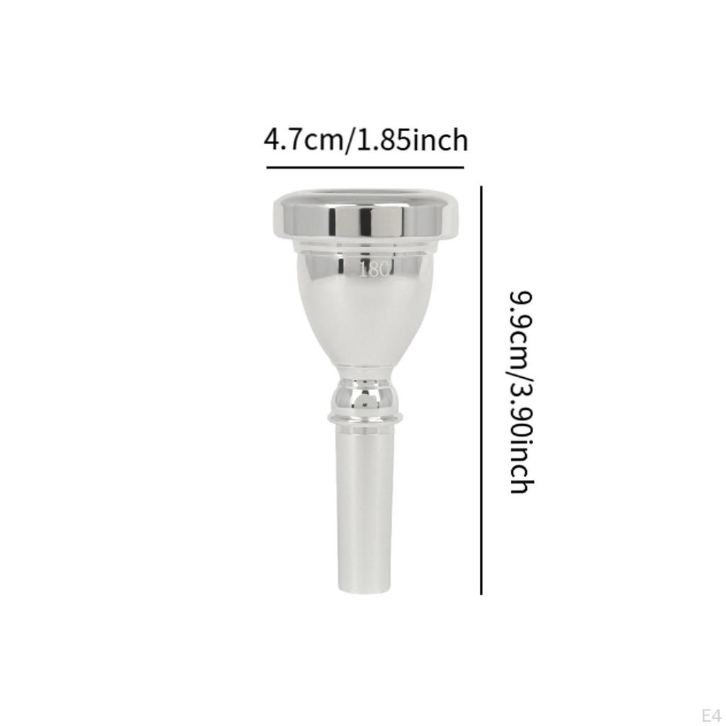 14 мм мундштук для тубы для духовых инструментов Музыкальные части