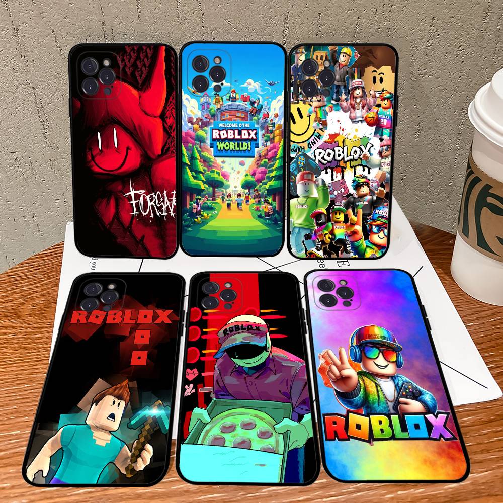 Game R-Roblox-ES Phone Case For IPhone 14 Plus 13 Mini 11 16 15 17 Pro Max Protection Shockproof