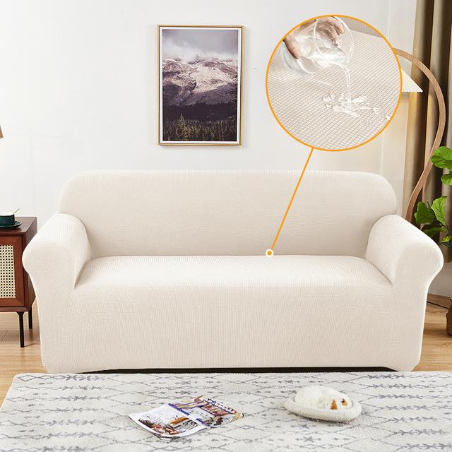 Водоотталкивающие чехлы для диванов, чехлы для кресел, угловые чехлы для диванов, L-образные чехлы для диванов для гостиной, сплошной цвет
