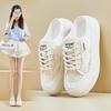Half-supported White Shoes for Women In Summer New Style Student Casual Shoes and Shoes Internet Celebrity Street Photography