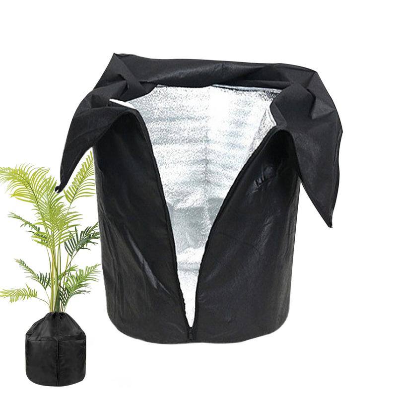 1PC 45x50cm Plant Insulation Cover Winter Protection For Plants Frost Protection Bag For Potted Anti-freeze Cove