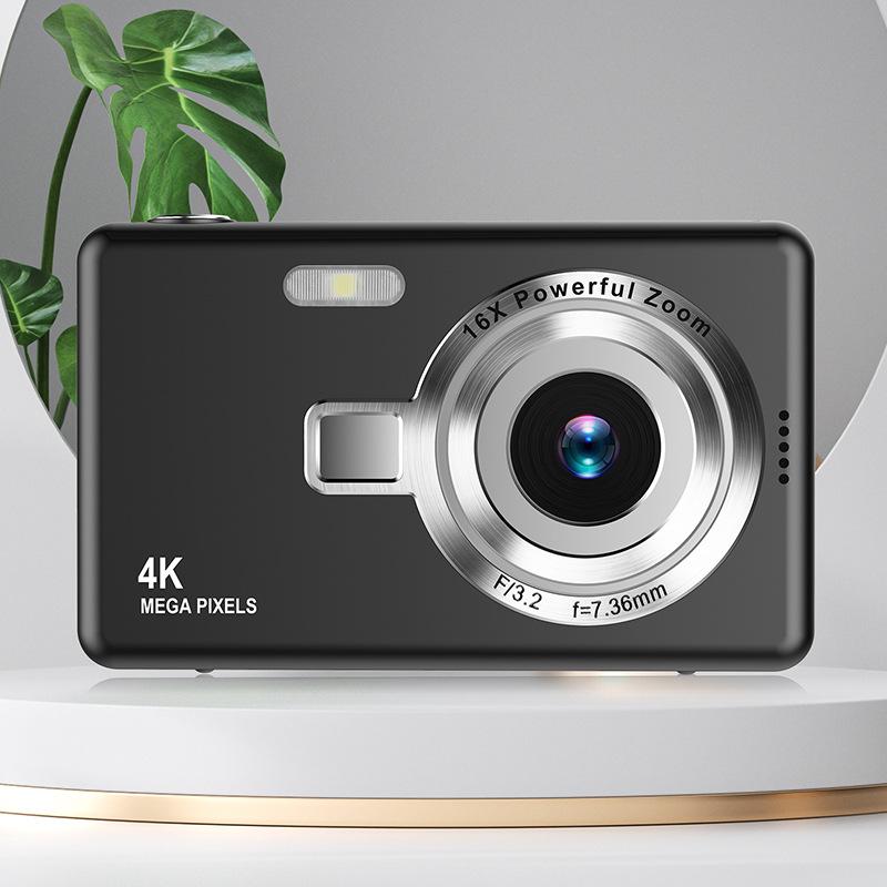 Портативная цифровая камера в ретро-стиле CCD HD Q12 для студентов - Идеальный подарок для фотосъемки на природе