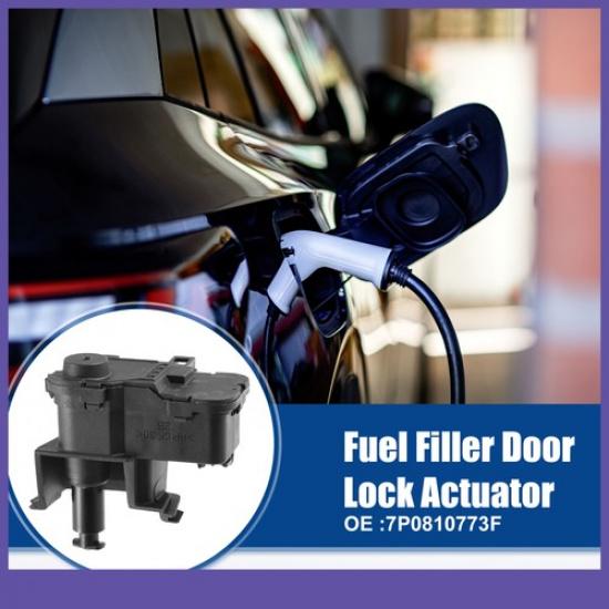 Fuel Tank Cap Door Lock Actuator ONE for VW Touareg 2011-2017 7P0810773F