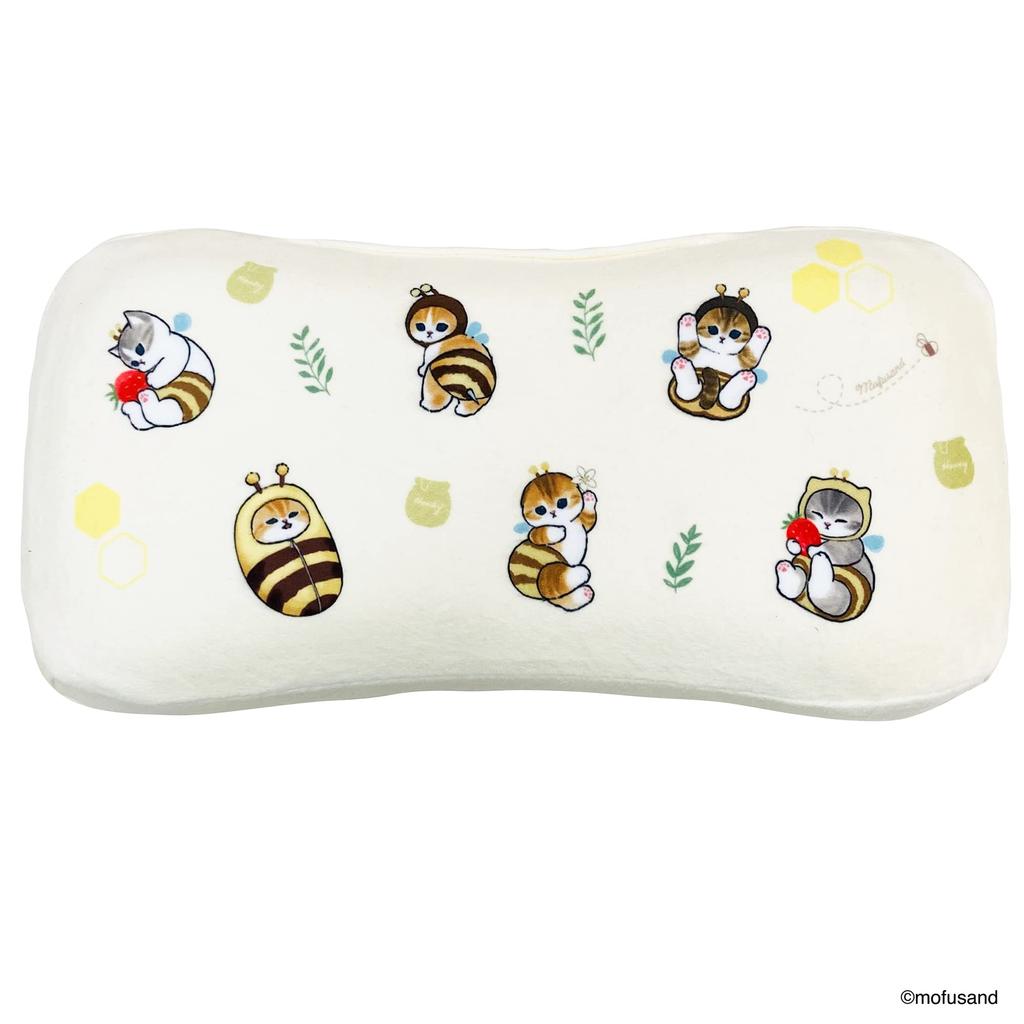 MORIPiLO Morishita подушка с эффектом памяти Mofusand 15x30 см поддержка талии поддержка спины мягкая игрушка подушка mofusand товары с персонажами желтый 4621068