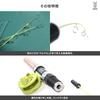 DOD Beginner Smelt Fishing Rod Set Rod and Reel Set for (D.O.D.) (1 Rod) - Beginners, FG1-206-GR