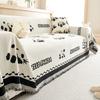 Four Seasons Universal Double-Sided Chenille Sofa Towel Non-Slip Dust-Proof All-Inclusive Cover Cloth Cover Blanket Cute Cartoon Sofa Cover