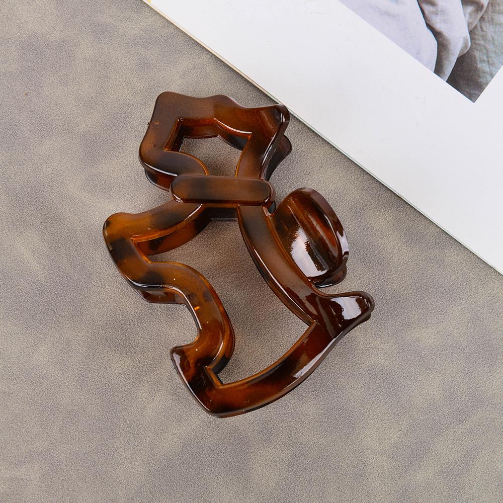 1 шт. Простая и универсальная модная ажурная заколка для маленькой собаки для высокого хвоста женских волос на затылке