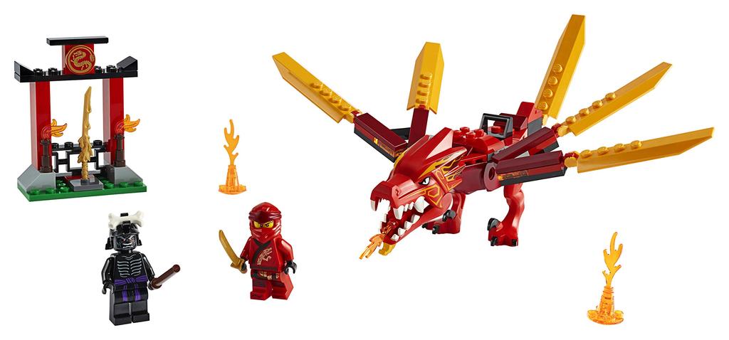 LEGO Ninjago Fire Dragon 71701 Кай