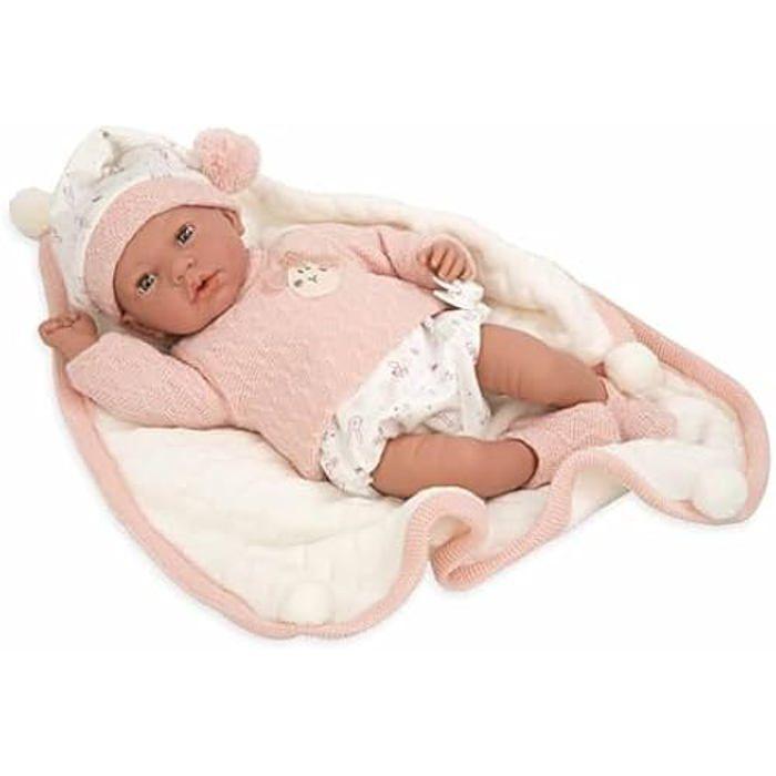 ARIAS Poupée Elegance 40 cm Andie avec Œil Dormant et 14 Sons 60754